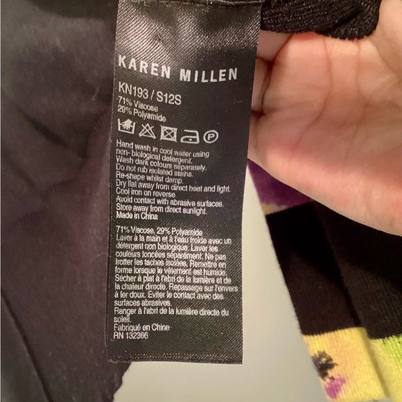 🌺Karen Millen. Sweater. British. Very good condition. Black back. 2 way zipper. - Picture 3 of 5